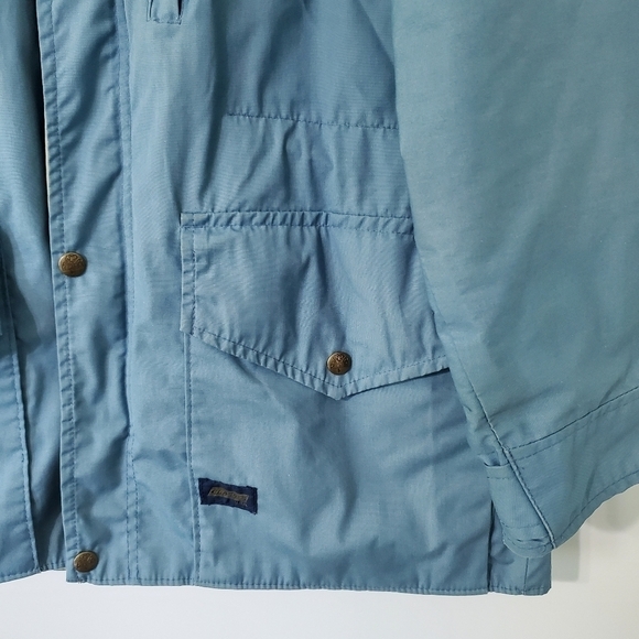 VINTAGE Mens Class 5 C5 Outdoor Jacket Size Medium Blue Tan Made in USA - Picture 2 of 16